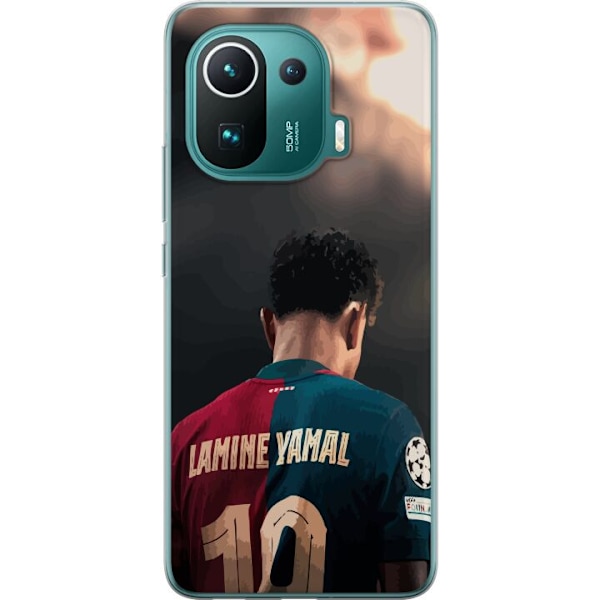 Xiaomi Mi 11 Pro Gennemsigtig cover Lamine Yamal