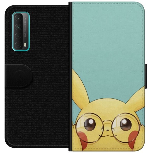 Huawei P smart 2021 Lompakkokotelo Pikachu lasit