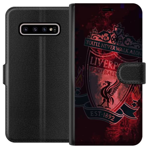 Kompatibelt Lommeboketui til Samsung Galaxy S10+ Liverpool