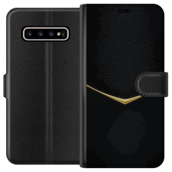 Kompatibelt Lommeboketui til Samsung Galaxy S10+ Førsteklasses