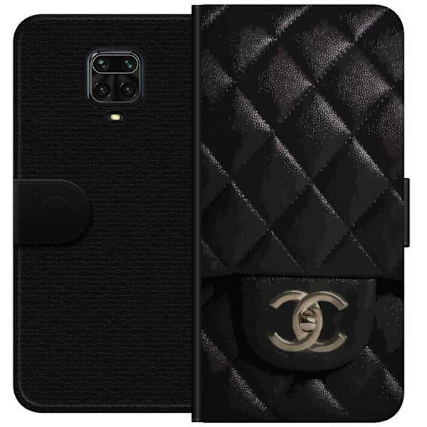 Xiaomi Redmi Note 9 Pro Tegnebogsetui Chanel Sort