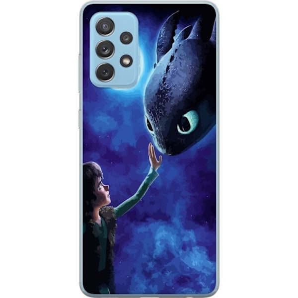 Samsung Galaxy A52 5G Genomskinligt Skal Draktränaren How to Train Your Dragon