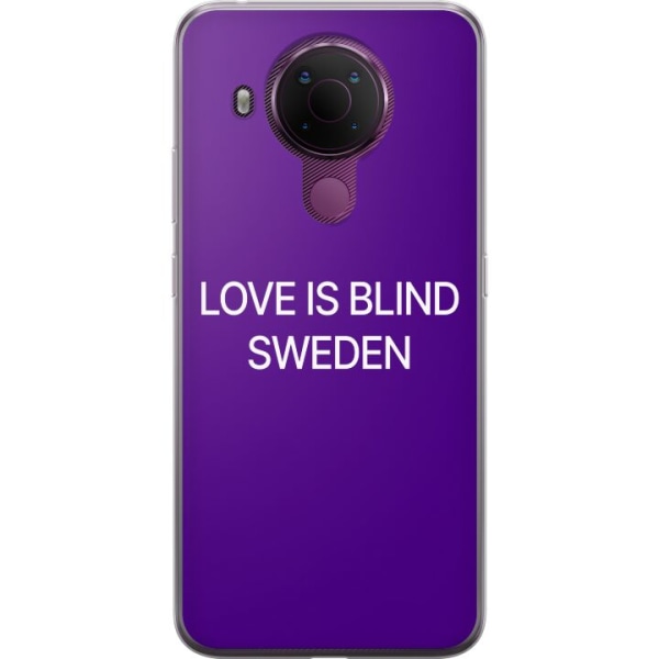 Nokia 5.4 Genomskinligt Skal Love is Blind