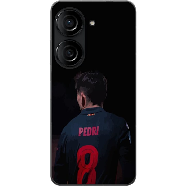 Asus Zenfone 10 Läpinäkyvä kuori Pedri FC Barcelona Jalkapallo Espanjalainen Keskikenttäpelaaja Maali Urheilumotivaatio Fanit Lapset Nuoret