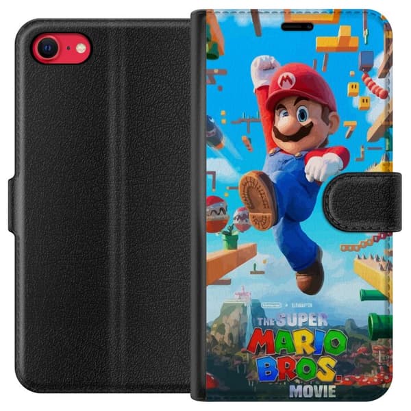 Kompatibel Tegnebogsetui til Apple iPhone 7 Super Mario Bros