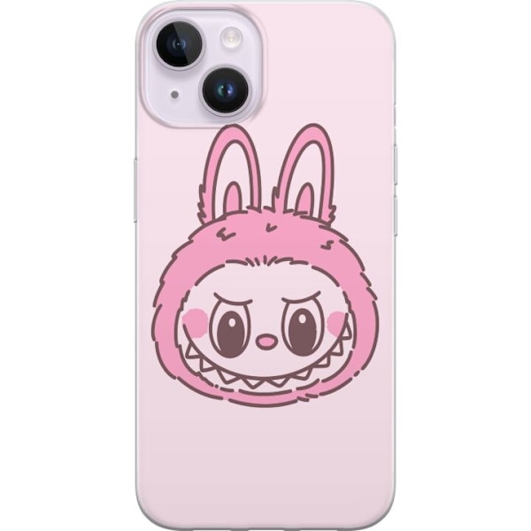 Apple iPhone 14 Genomskinligt Skal Labubu Zodiac Bunny Edition