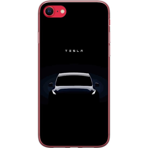 Apple iPhone 16e Läpinäkyvä kuori Tesla