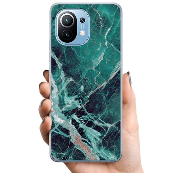 Xiaomi Mi 11 TPU Mobildeksel Marmor