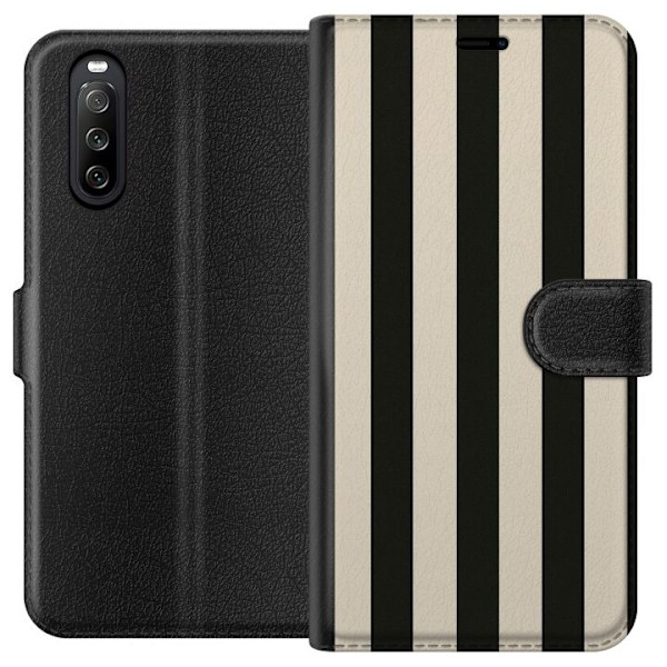 Sony Xperia 10 III Plånboksfodral Line Flow