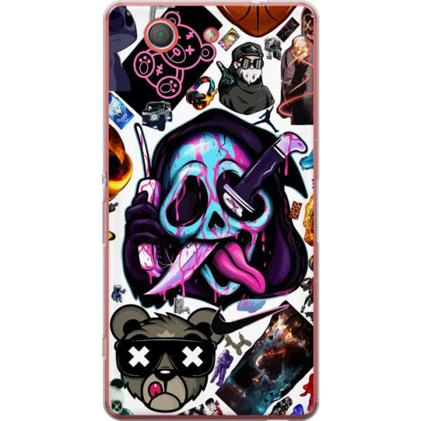 Sony Xperia Z3 Compact Gennemsigtig cover Stickers