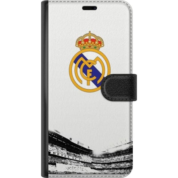 Kompatibelt Plånboksfodral till Samsung Galaxy A40 Real Madrid CF