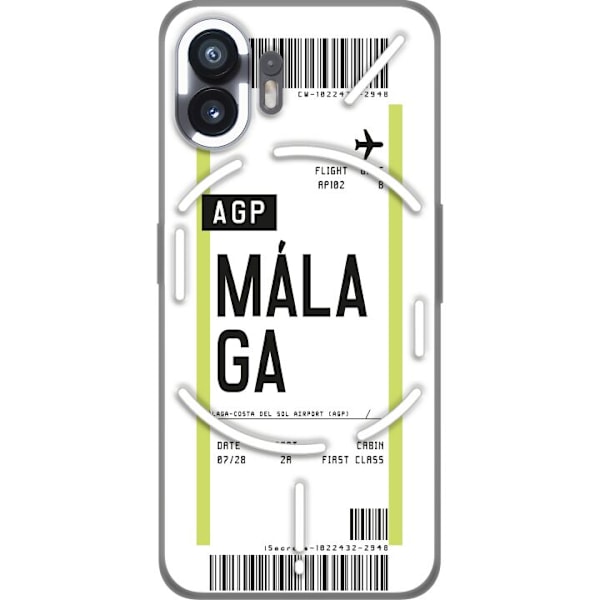 Nothing Phone (2) Gennemsigtig cover Malaga