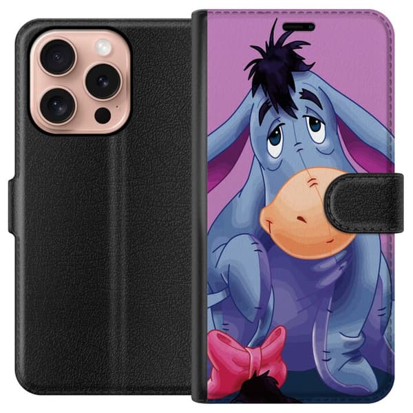 Kompatibelt Plånboksfodral till Apple iPhone 16 Pro Nalle Puh - I-or