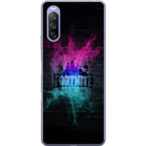 Sony Xperia 10 III Gennemsigtig cover Fortnite