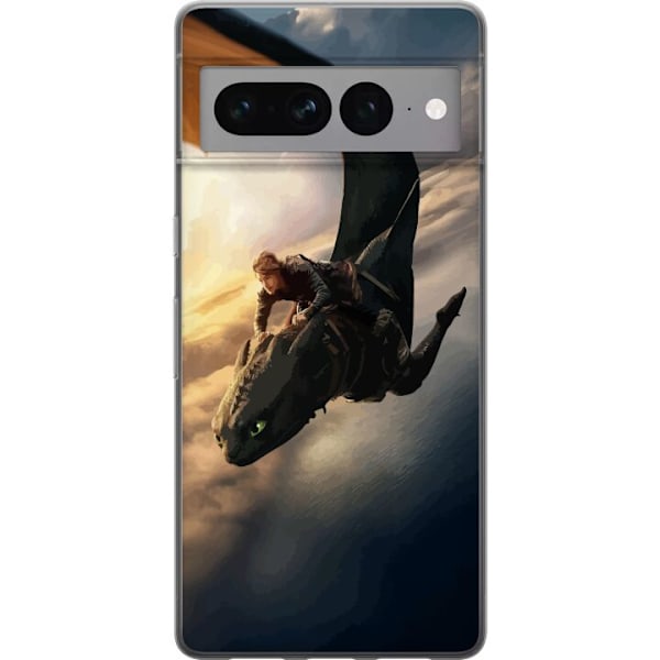Google Pixel 7 Pro Gennemsigtig cover Drage Træner