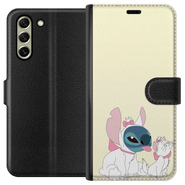 Samsung Galaxy S21 FE 5G Tegnebogsetui Stitch Aristocats