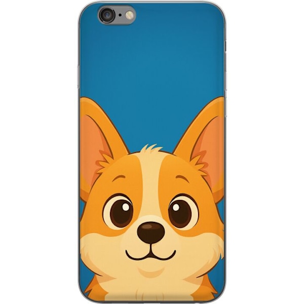 Apple iPhone 6s Plus Genomskinligt Skal Hello Corgi