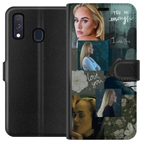 Kompatibelt Plånboksfodral till Samsung Galaxy A40 Adele