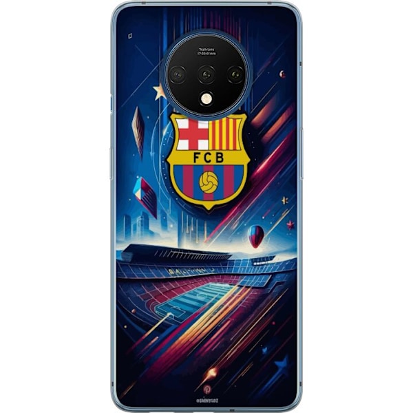 OnePlus 7T Gjennomsiktig deksel FC Barcelona