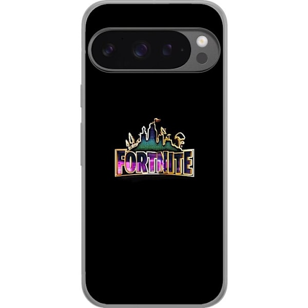 Google Pixel 9 Pro XL Genomskinligt Skal Fortnite