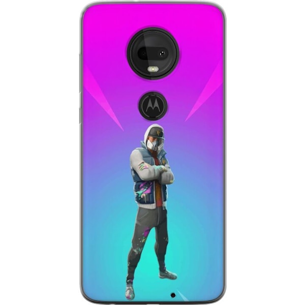 Motorola Moto G7 Genomskinligt Skal black knight fortnite