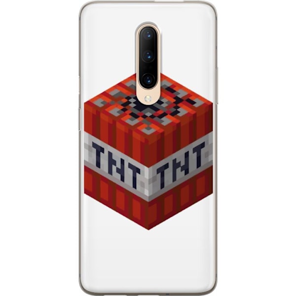 OnePlus 7 Pro Läpinäkyvä kuori Minecraft TNT