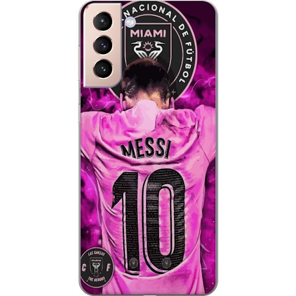 Samsung Galaxy S21 Genomskinligt Skal Messi