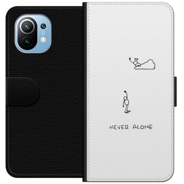 Xiaomi Mi 11 Lompakkokotelo Ei koskaan yksin
