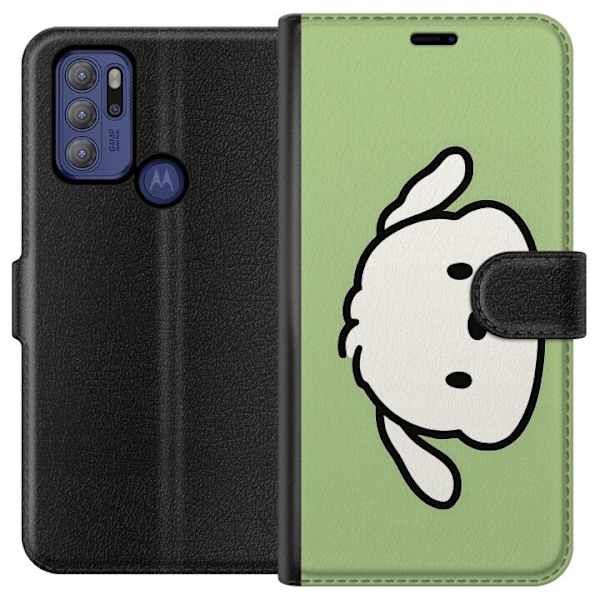 Motorola Moto G60S Tegnebogsetui Snoopy Flip