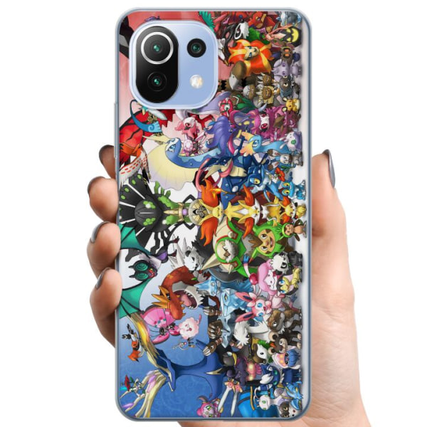 Xiaomi 11 Lite 5G NE TPU Mobilskal Pokemon
