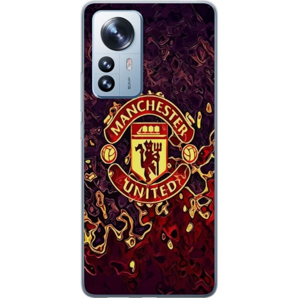 Xiaomi 12 Pro Gennemsigtig cover Manchester United