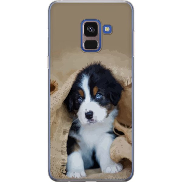 Samsung Galaxy A8 (2018) Gjennomsiktig deksel Hundebaby