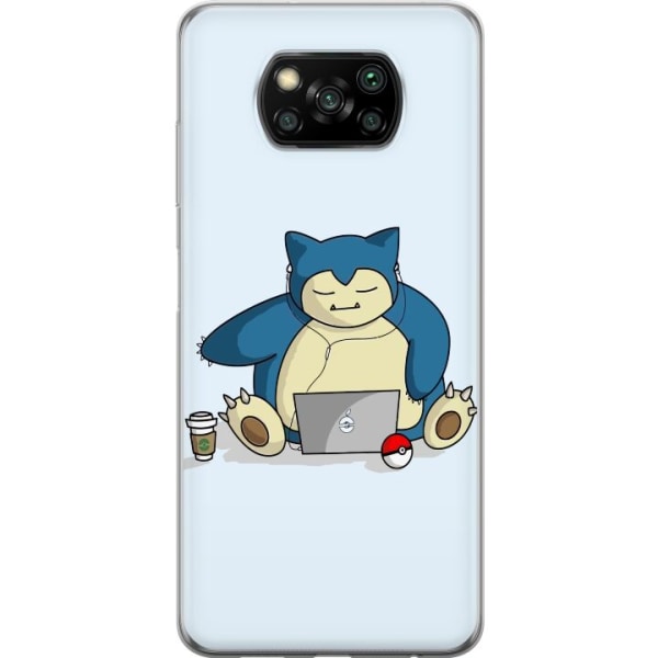 Xiaomi Poco X3 NFC Gennemsigtig cover Pokemon Rolig
