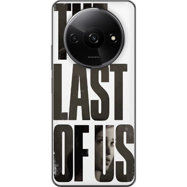 Xiaomi Redmi A3 Genomskinligt Skal The Last of Us Ellie Joel Apokalyps Clickers TV-serie Fanart Dystopi Spelmotiv