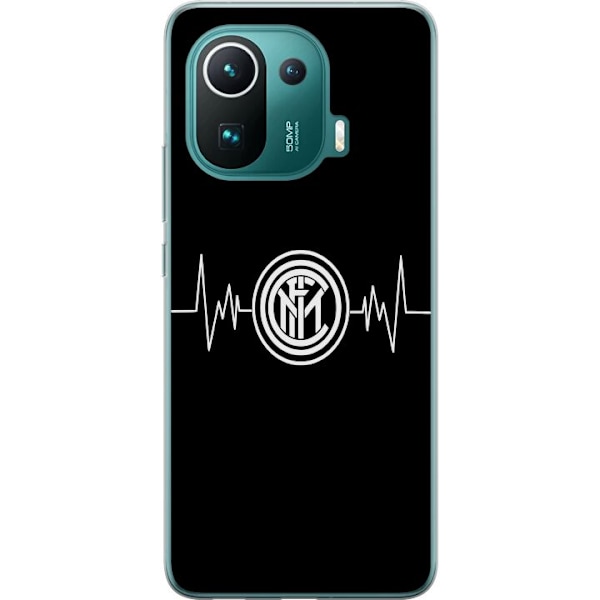 Xiaomi Mi 11 Pro Genomskinligt Skal Inter Milan