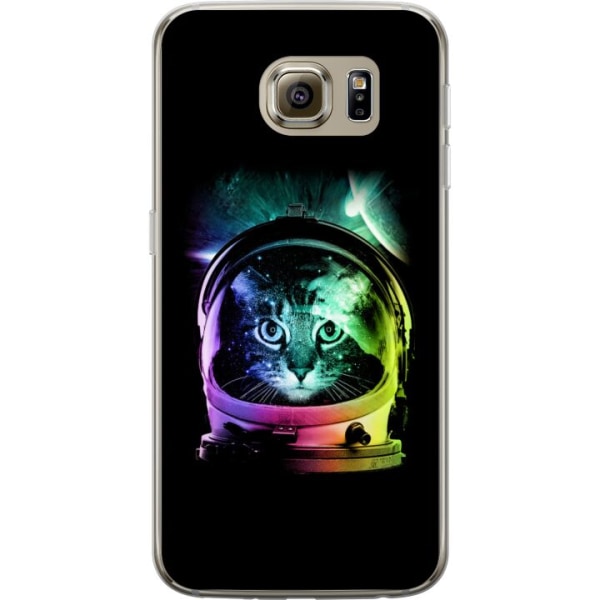 Samsung Galaxy S6 Skal / Mobilskal - Space Cat