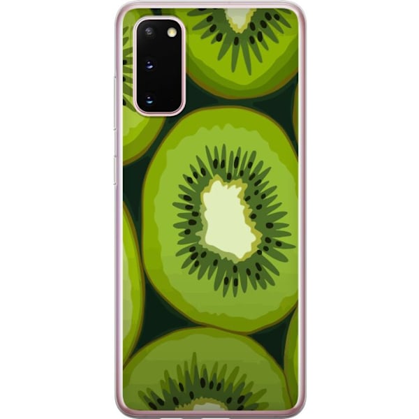 Samsung Galaxy S20 Genomskinligt Skal Kiwi