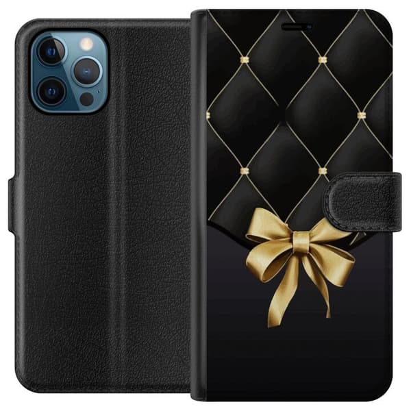 Kompatibelt Plånboksfodral till Apple iPhone 12 Pro Lyxig Rosett