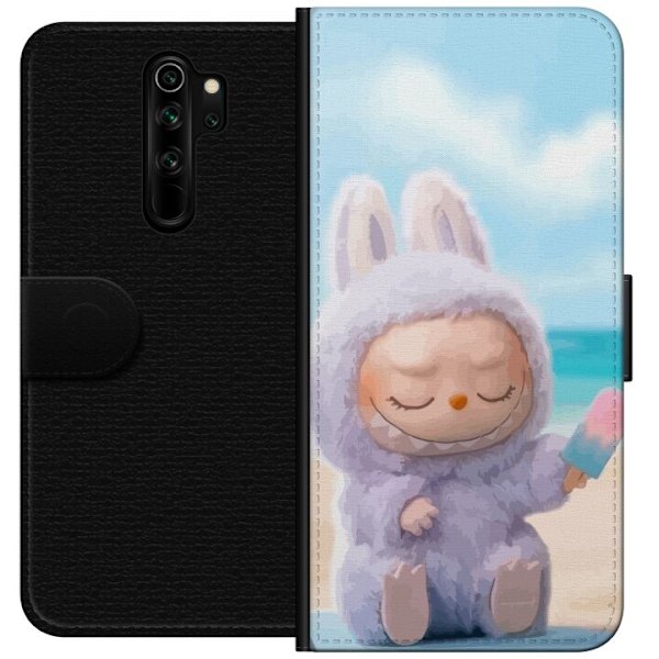 Xiaomi Redmi Note 8 Pro  Lompakkokotelo Labubu Vaaleanpunainen Tunnelma