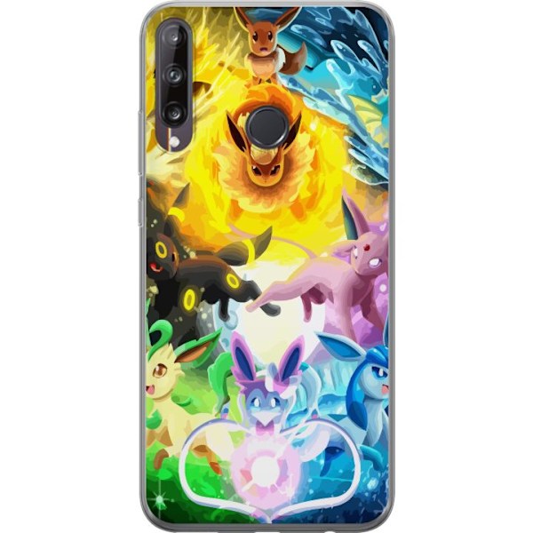 Huawei P40 lite E Gennemsigtig cover Pokemon