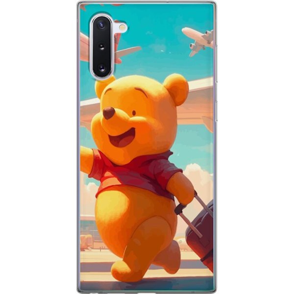 Samsung Galaxy Note10 Gennemsigtig cover Nalle Puh Rejser