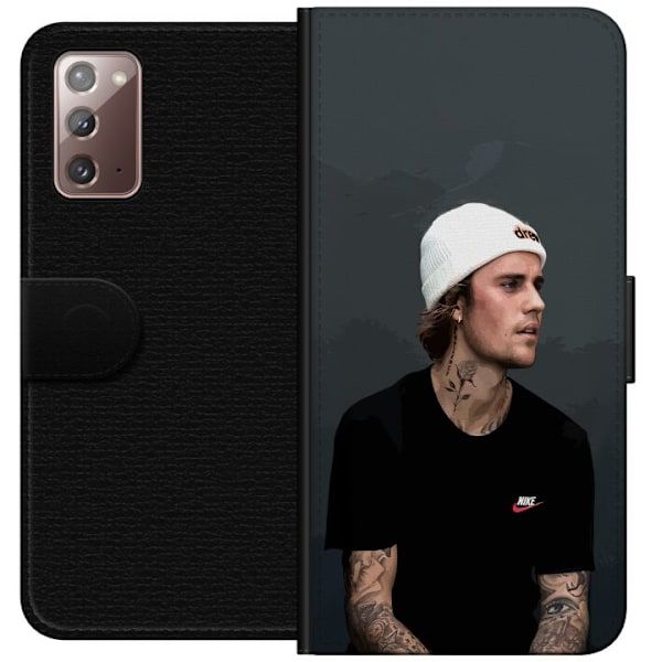 Samsung Galaxy Note20 Plånboksfodral Justin Bieber