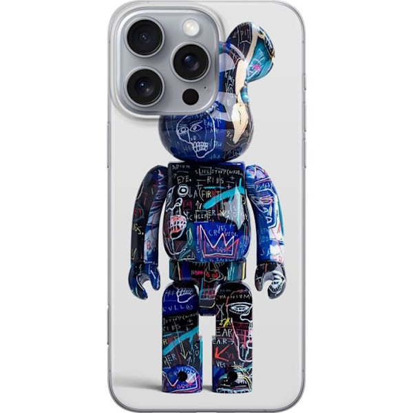 Apple iPhone 16 Pro Max Läpinäkyvä kuori Bearbrick