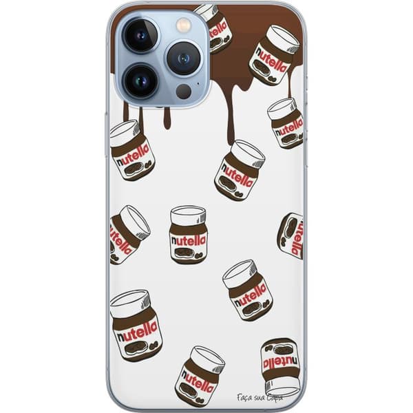 Kompatibelt Mobildeksel til Apple iPhone 13 Pro Max Nutella Kawaii Stil Søt Dessert