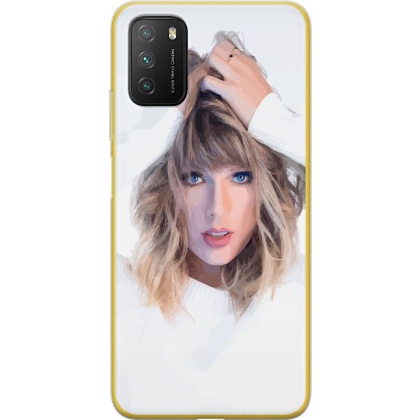 Xiaomi Poco M3  Läpinäkyvä kuori Taylor Swift