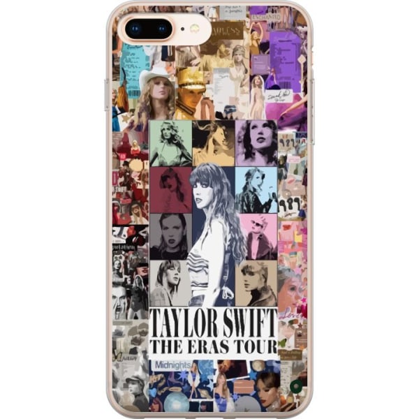 Apple iPhone 8 Plus Gennemsigtig cover Taylor Swift - Eras