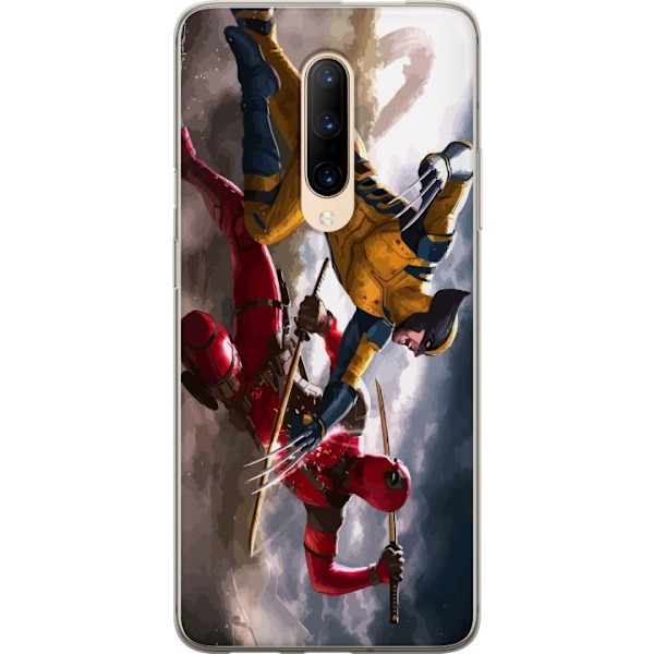 OnePlus 7 Pro Gennemsigtig cover Wolverine Deadpool