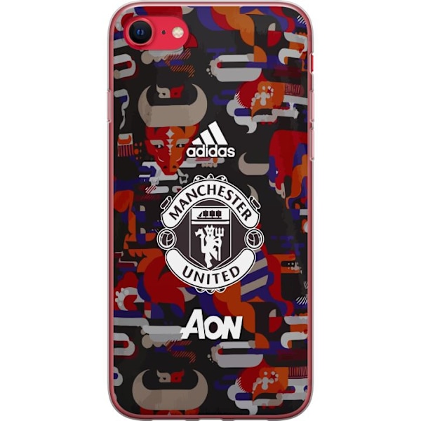 Apple iPhone 16e Läpinäkyvä kuori Manchester United