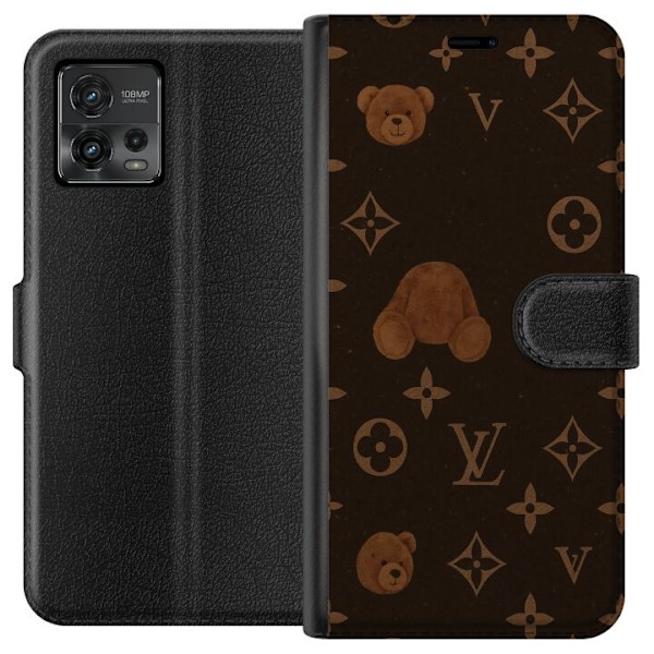Motorola Moto G72 Lompakkokotelo Plush Luxe