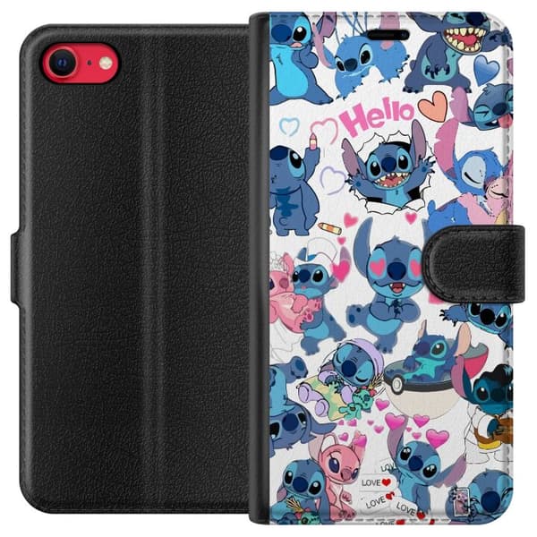 Kompatibel Tegnebogsetui til Apple iPhone 8 Stitch